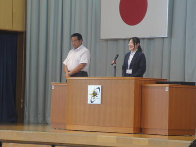 教育実習生紹介