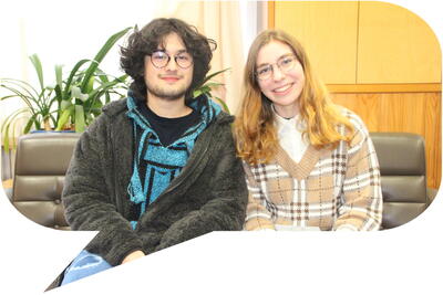 留学生のお２人