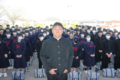 出発のあいさつ