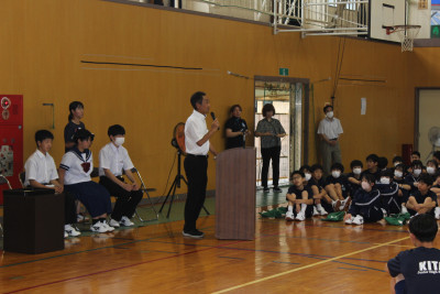 校長先生のお話