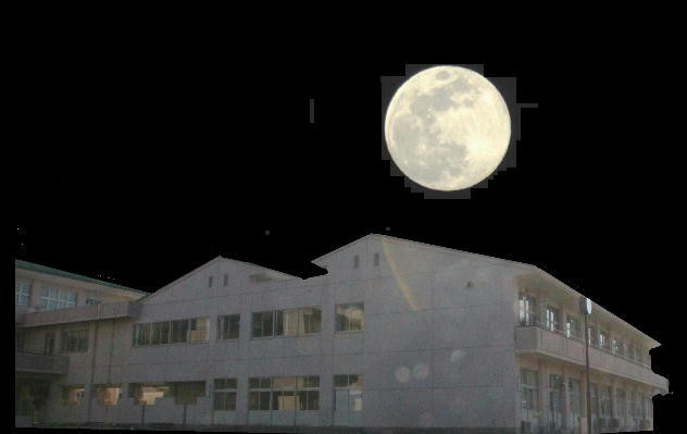 スーパームーン（イメージです）