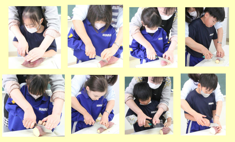 2年収穫祭03切るところ2