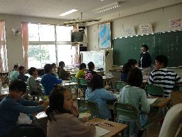 ５年１組漢字クイズでもりあがったね