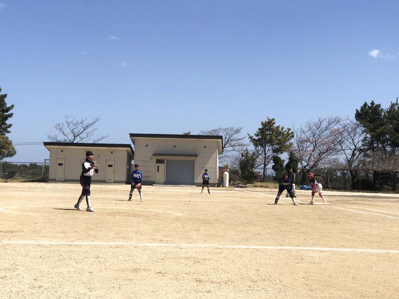 新年度最初の練習試合が行われました。