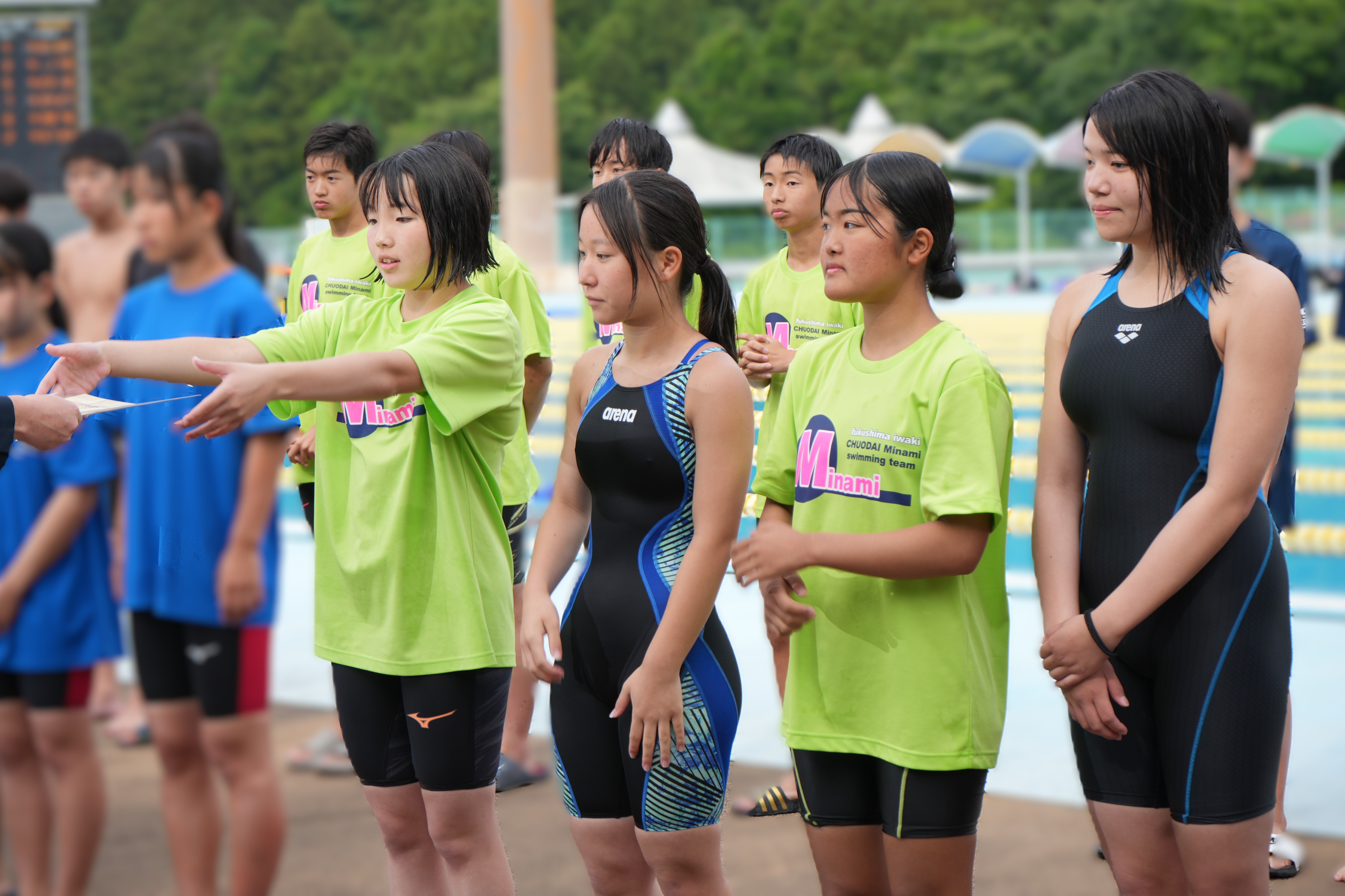 29I 女子400FR 表彰