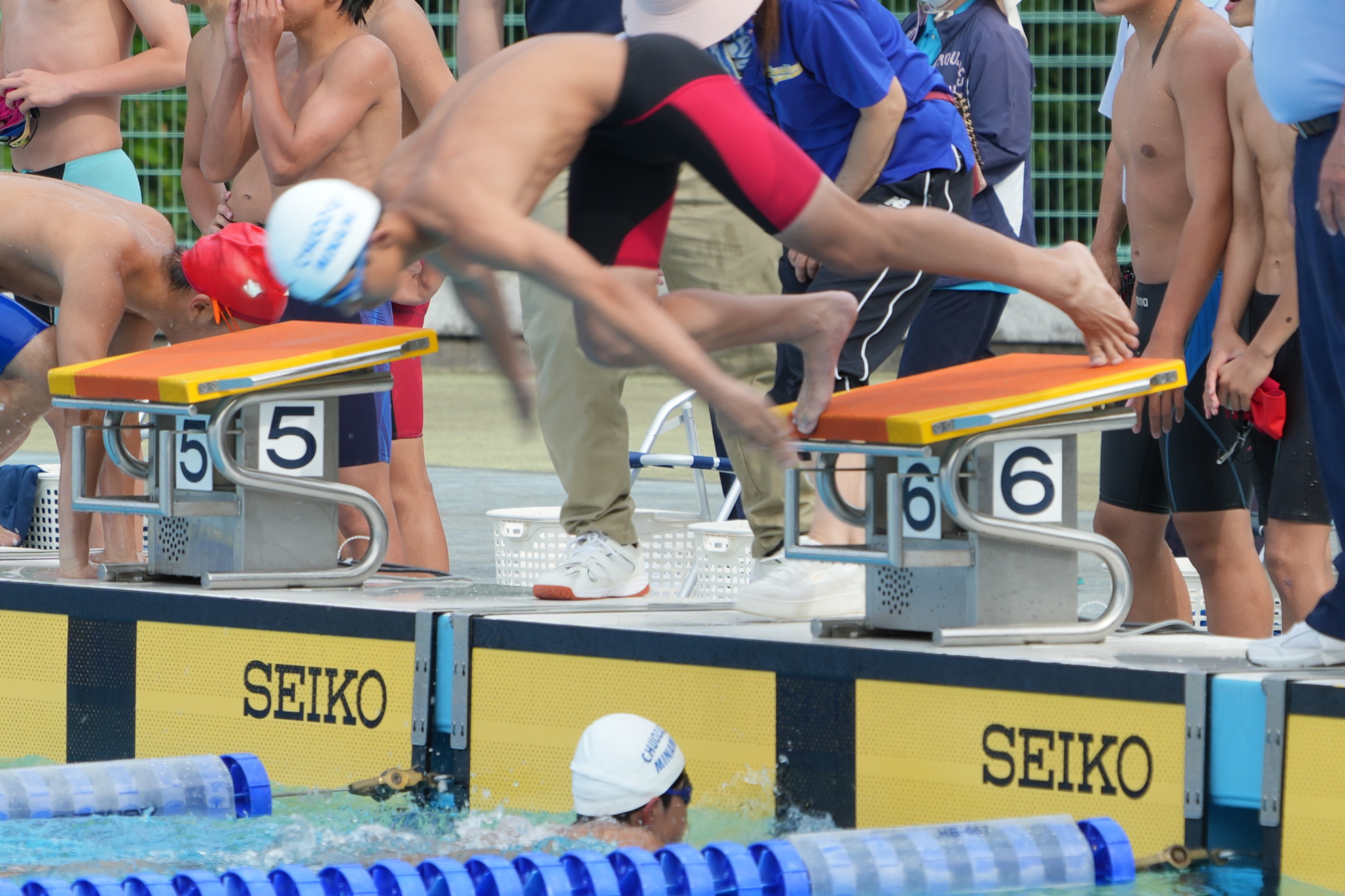 30I 男子400FR 引き継ぎ