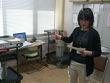 職員からの説明