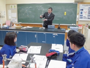 振り子の説明中