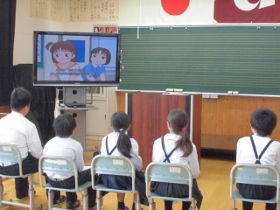 桃色のクレヨン