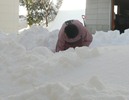 除雪中