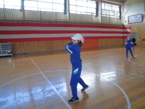 遊んでいる様子