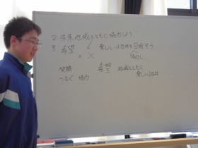 話し合いの様子