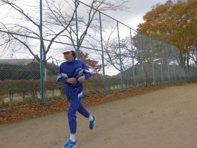 マラソンの様子