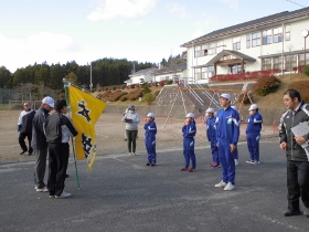 全員到着まで1分6秒でした。