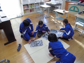 配置決めの様子