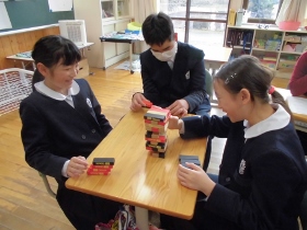 ジェンガの様子