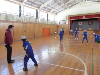遊んでいる様子