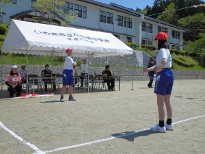 応援合戦（紅）