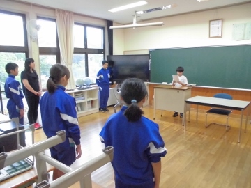 さわやかタイムの様子