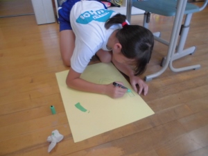 何を書いているのかな