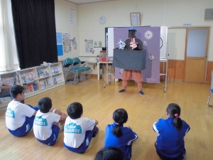 人形芝居の様子