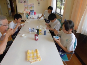 みんなでおいしくいただきました