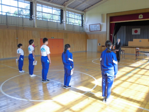 校長先生のお話