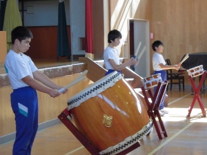 太鼓パートの様子