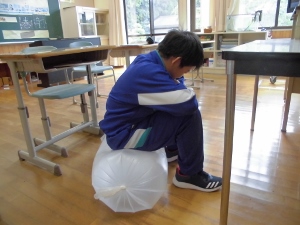 これが本当の空気イス