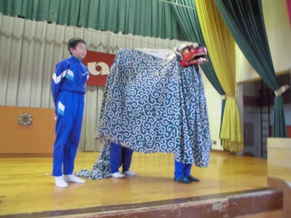 小白井神楽の練習