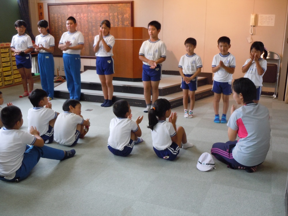 ８・９月生まれの児童