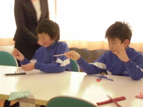 上手く持てるかな