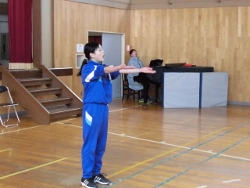 卒業式の練習２