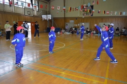 応援合戦（赤）