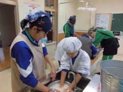 お米の感触は？