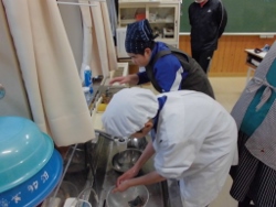 片付けもテキパキと