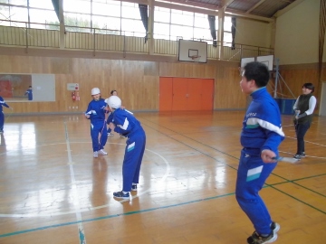 なわとびを頑張っています