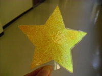 手作りの星