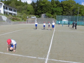 いちについて、よーい・・・