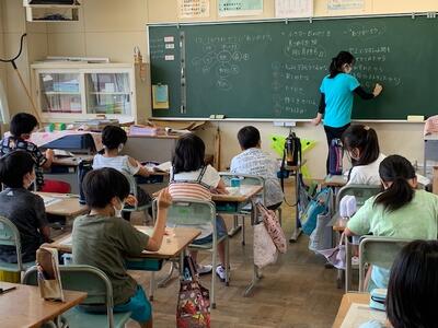 今日の様子：４年　道徳