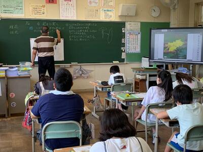 今日の様子：５年　理科