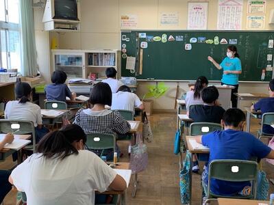 今日の様子：６年　算数