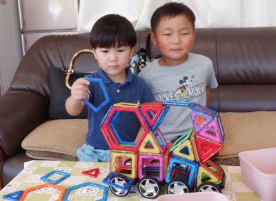 00　レゴブロックで　自動車　DSCF3079