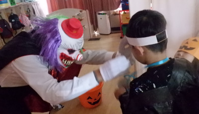 00 ハロウィン 園長 DSCF5949