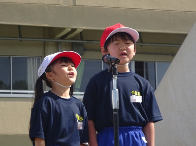 開会の言葉（１年）