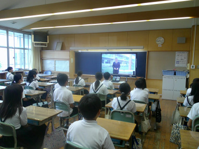 １　校長先生のお話