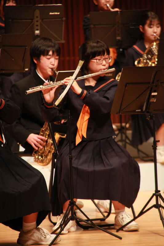 吹奏楽部演奏