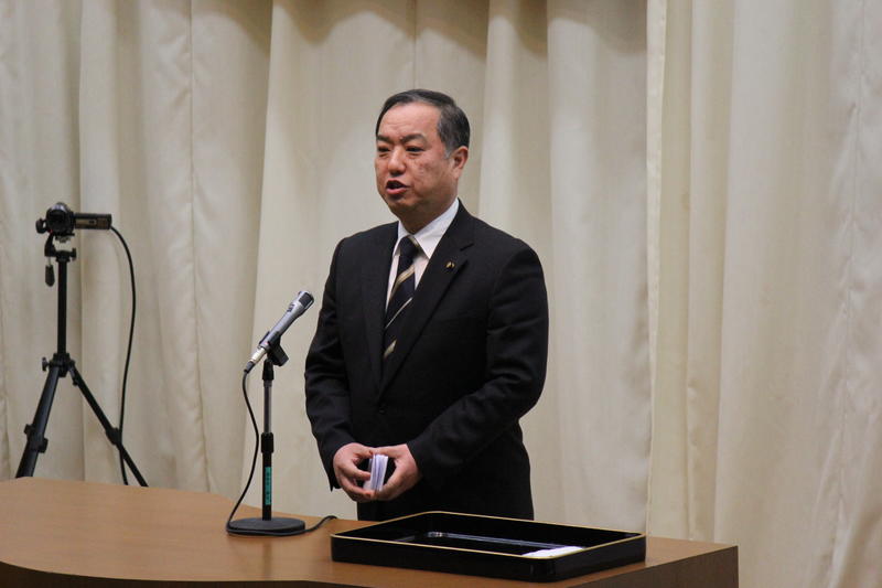 いわき市議会議員　西山一美様よりご祝辞をいただきました。