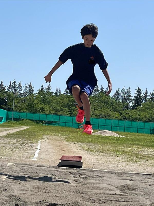 走幅跳にチャレンジ！