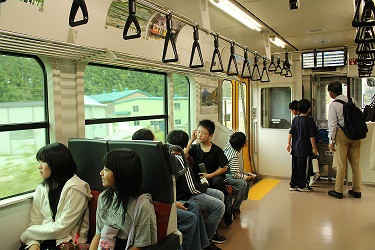 列車内